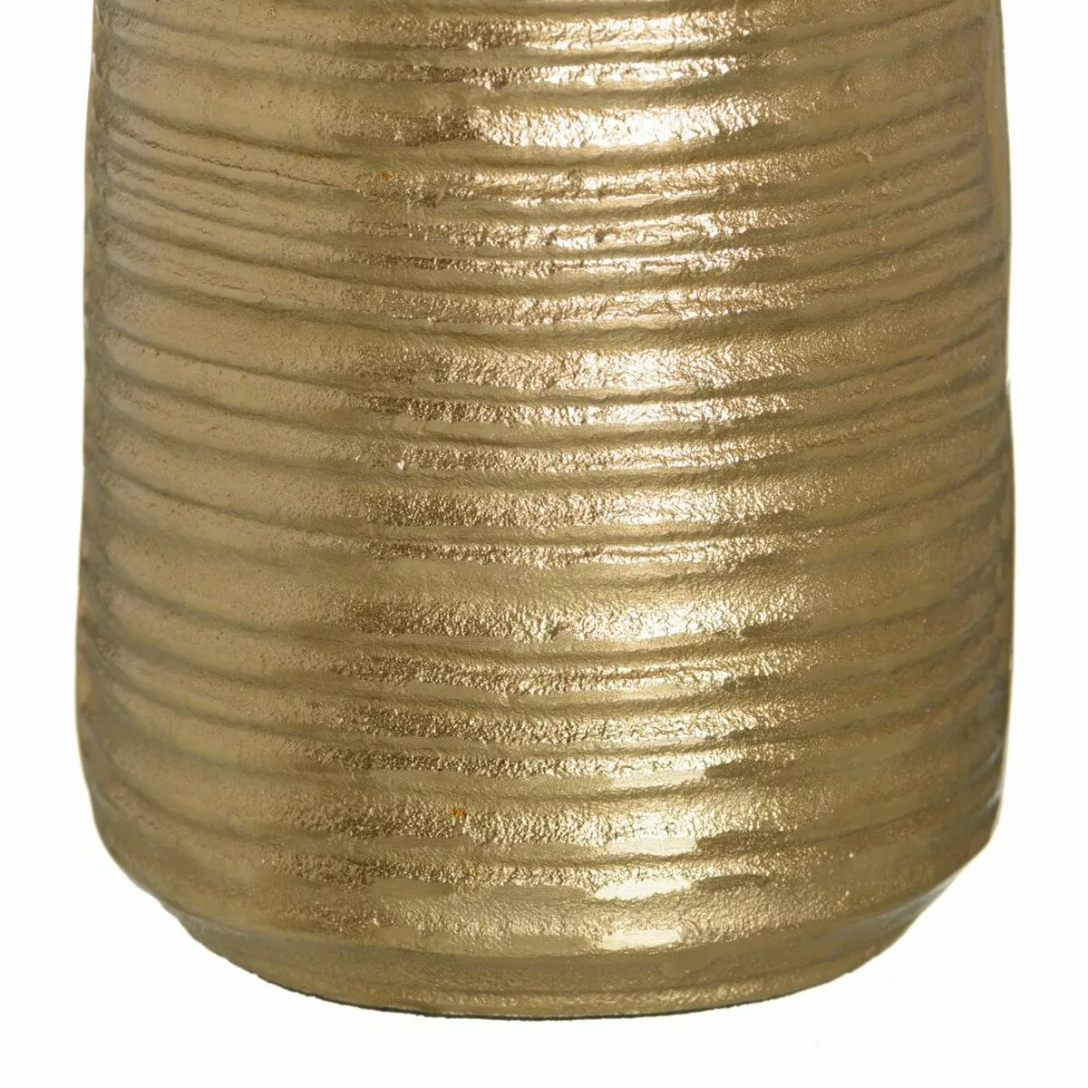 Vase 14 X 14 X 42,5 Cm Gold Aluminium günstig online kaufen