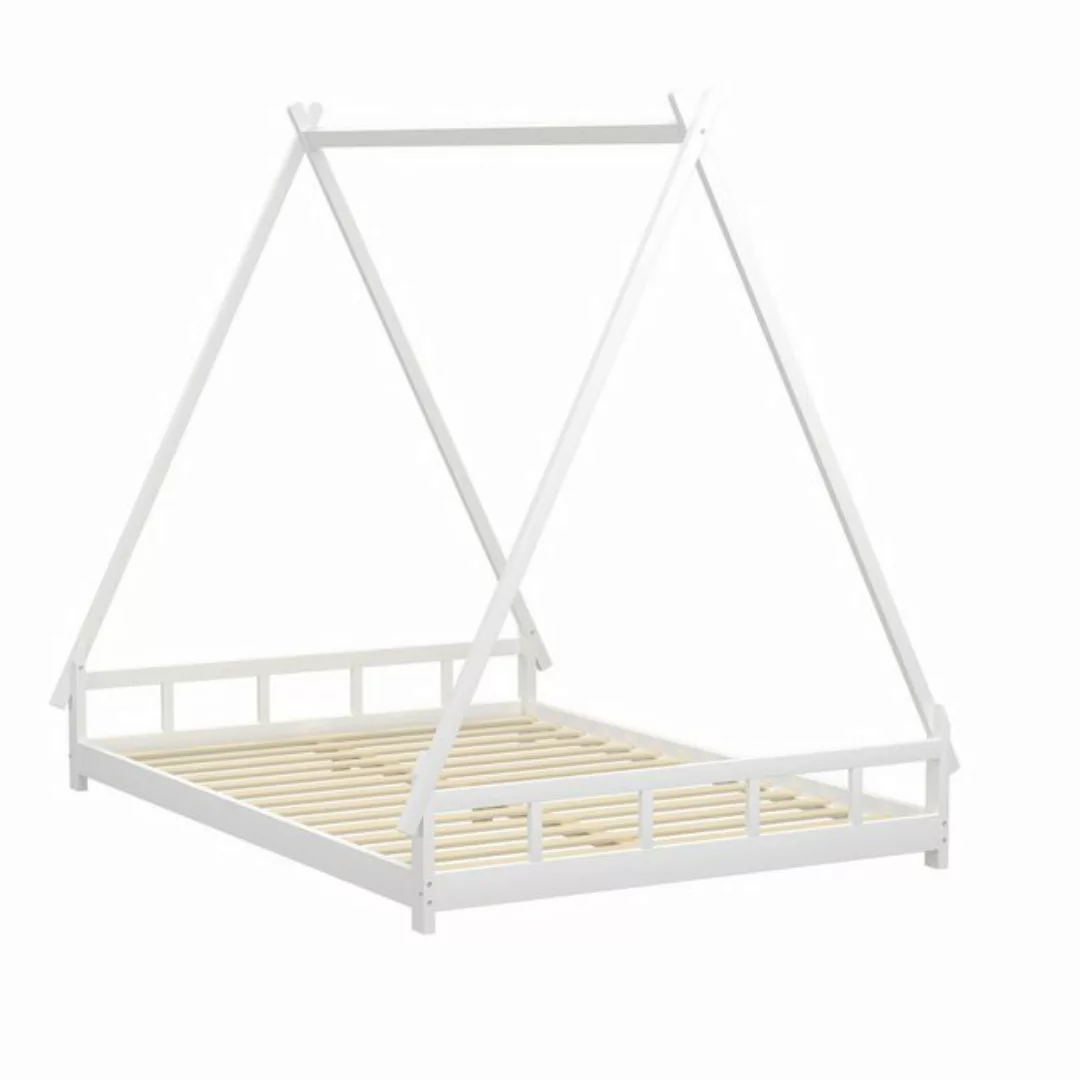 REDOM Kinderbett Holzbett, Hochbett, Eltern-Kind-Bett, Zeltbett (140 x 200 günstig online kaufen