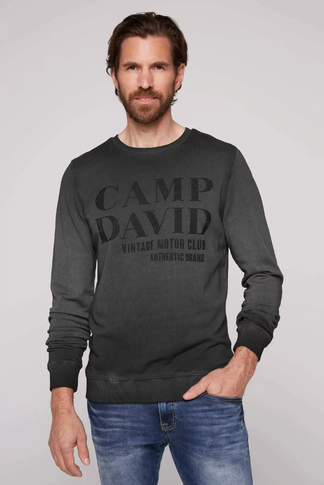 CAMP DAVID Sweater, aus Baumwolle günstig online kaufen