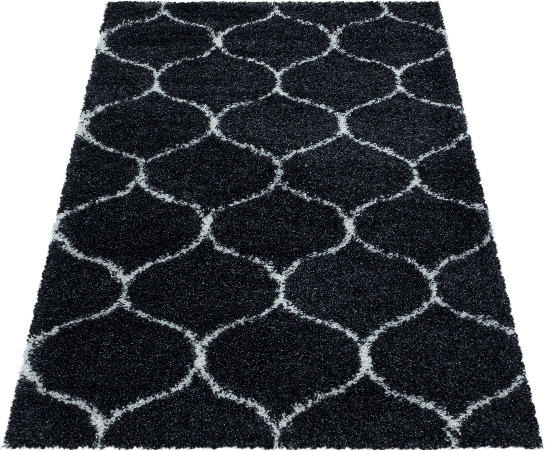 Ayyildiz Teppiche Hochflor-Teppich »SALSA 3201«, rechteckig, 50 mm Höhe, au günstig online kaufen