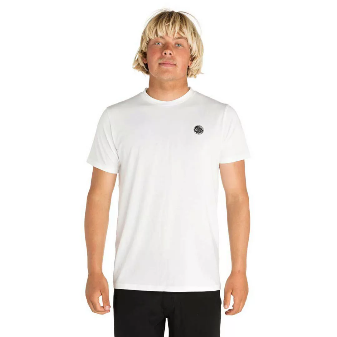 Rip Curl Search Logo Kurzärmeliges T-shirt S White günstig online kaufen