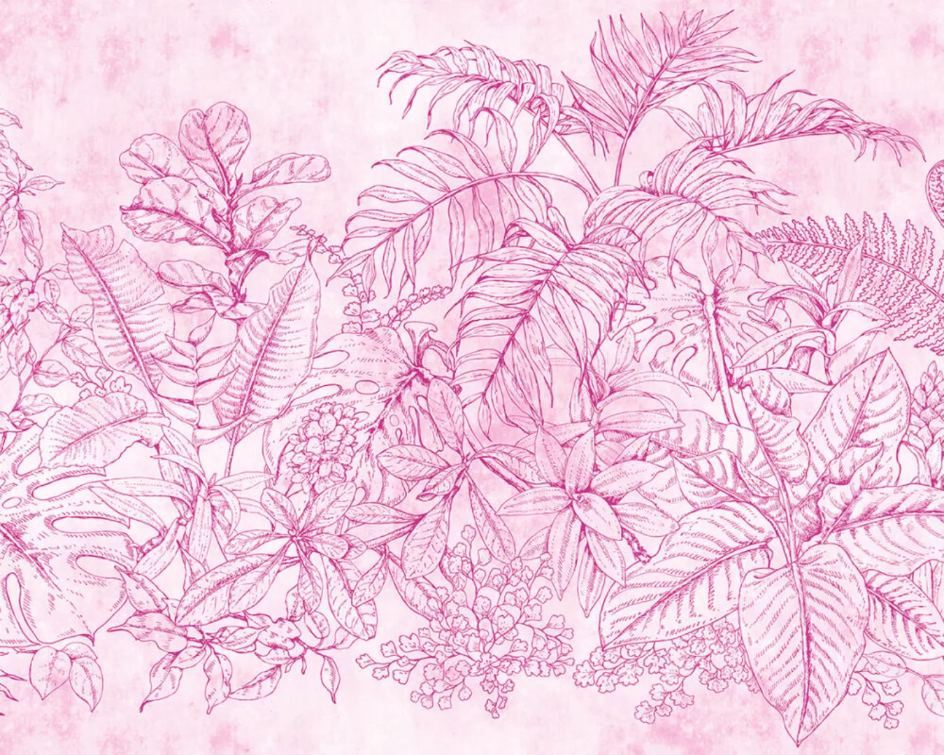 Fototapete "fern garden 2" 5,00x2,70 m / Glattvlies Perlmutt günstig online kaufen