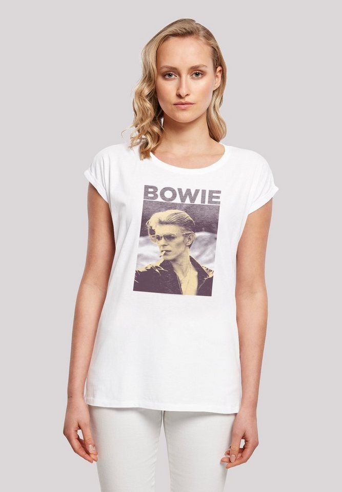 F4NT4STIC T-Shirt David Bowie Smoking Photograph Print günstig online kaufen