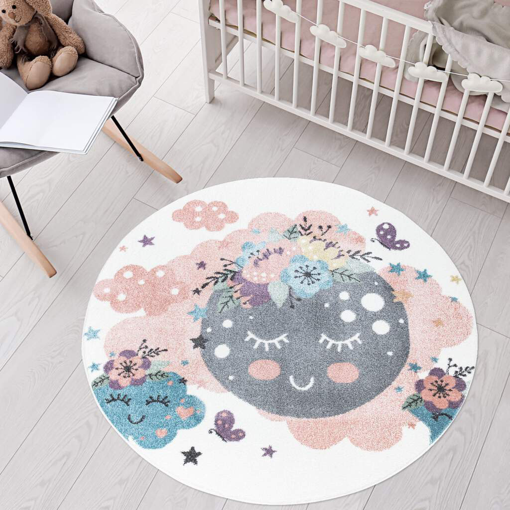 Carpet City Kinderteppich »ANIME917«, rund, 11 mm Höhe, Kinderzimmer Teppic günstig online kaufen