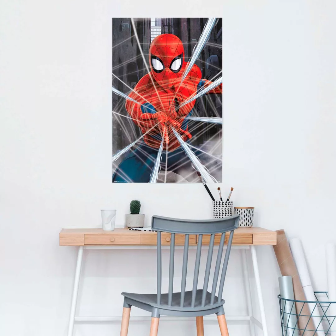 Reinders Poster "Marvel Spiderman - gotcha" günstig online kaufen