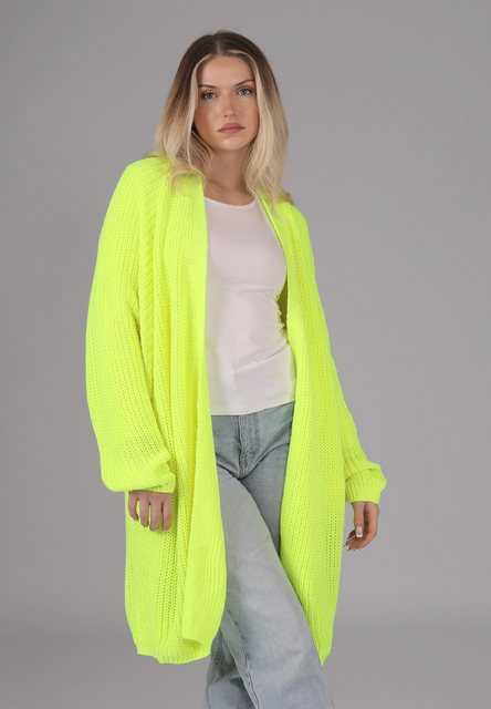 YC Fashion & Style Strickjacke "Vielseitige One-Size Strickjacke in Neon mi günstig online kaufen