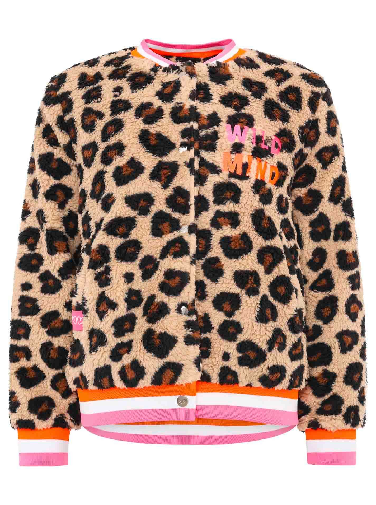 Zwillingsherz Bomberjacke Bomberjacke Plüschjacke Kuschel Jacke günstig online kaufen