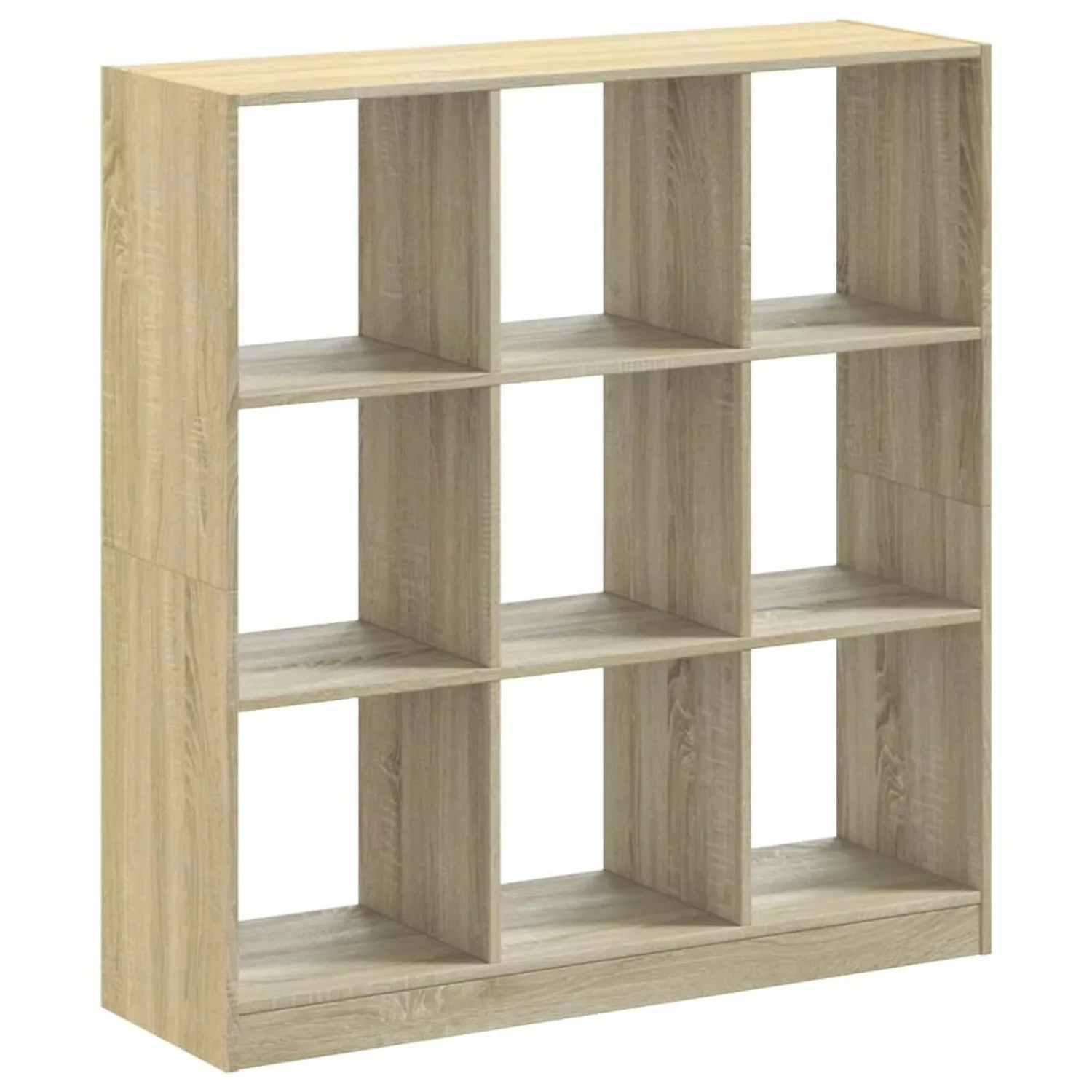 VidaXL Bücherregal Sonoma-Eiche 102x32x108 cm Holzwerkstoff günstig online kaufen