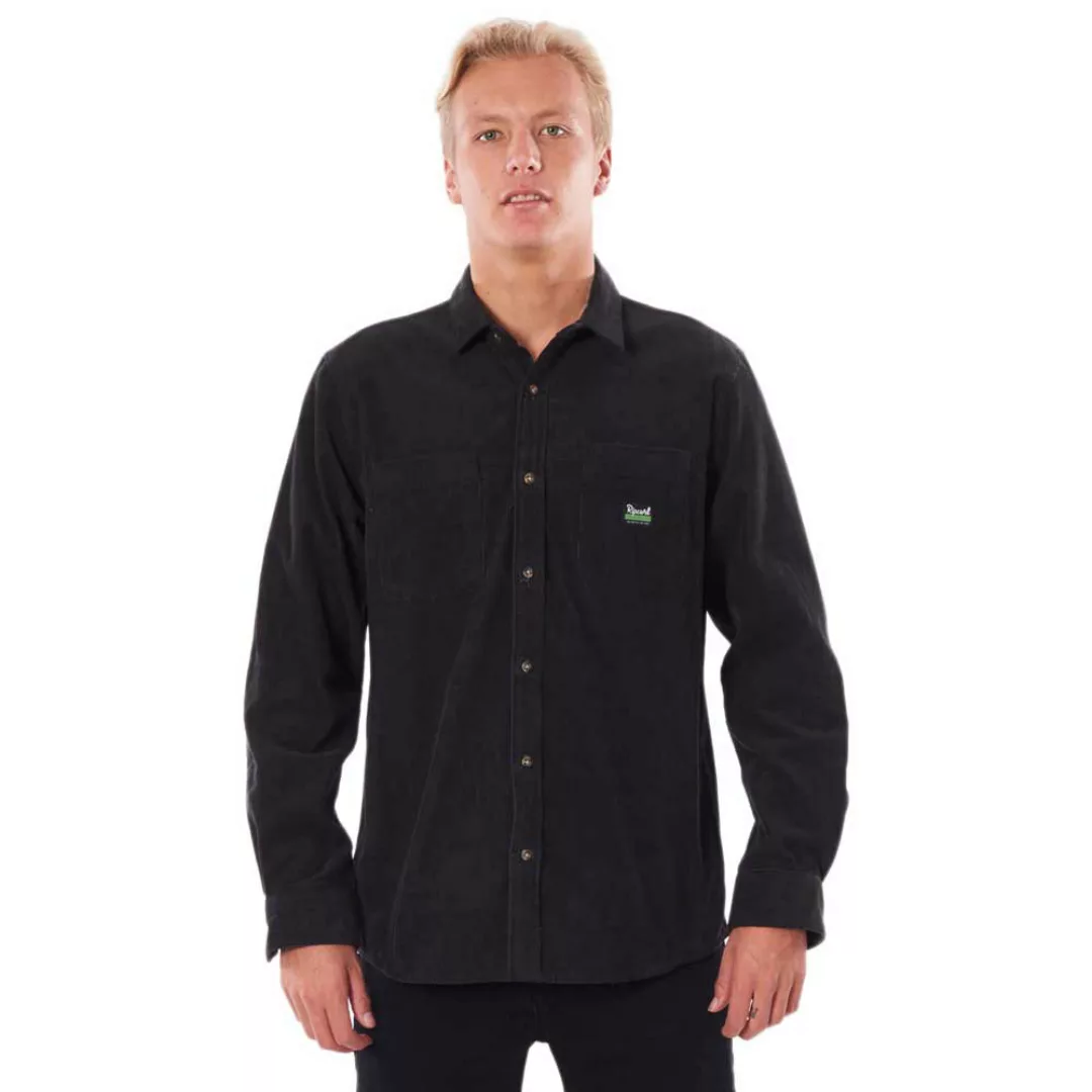 Rip Curl Saltwater Langarm Hemd XL Washed Black günstig online kaufen