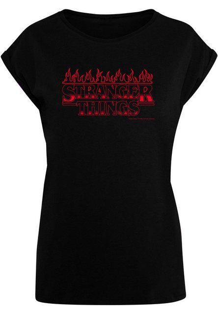 ABSOLUTE CULT T-Shirt ABSOLUTE CULT Damen Ladies Stranger Things - Flames T günstig online kaufen