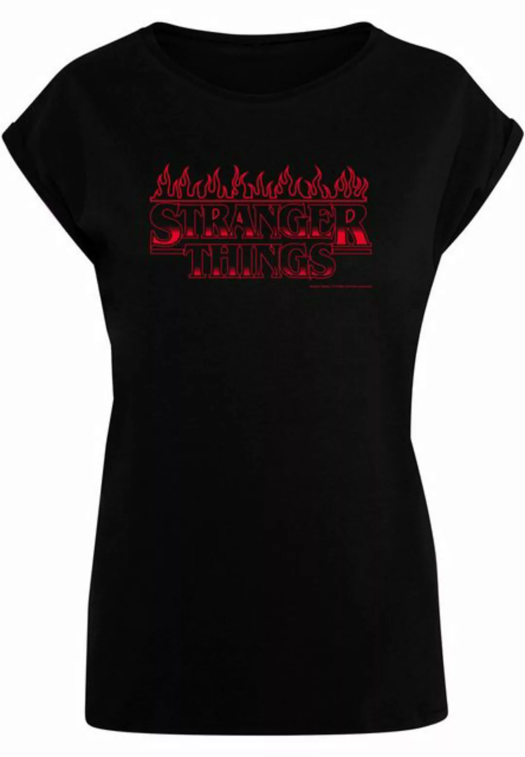 ABSOLUTE CULT T-Shirt ABSOLUTE CULT Damen Ladies Stranger Things - Flames T günstig online kaufen