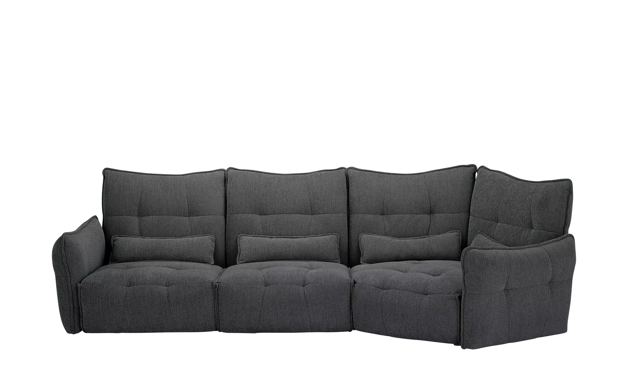 bobb Ecksofa  Jeaneva ¦ grau ¦ Maße (cm): B: 379 H: 101 T: 151 Polstermöbel günstig online kaufen