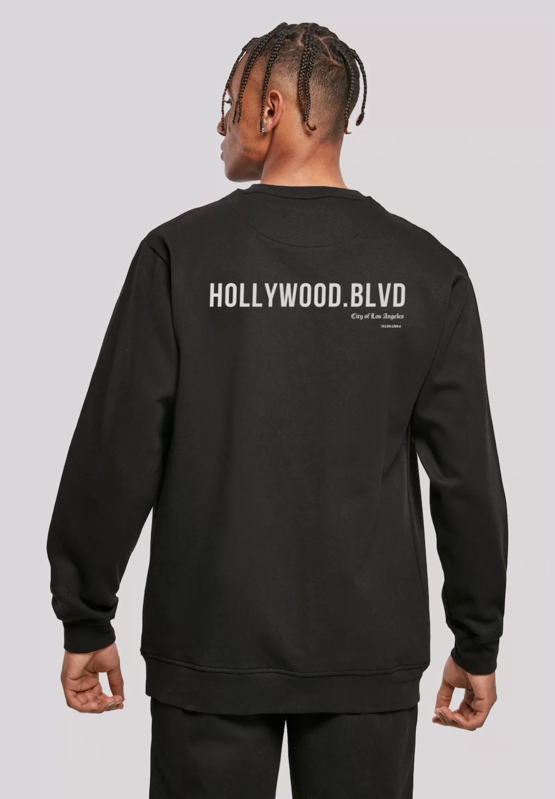 F4NT4STIC Kapuzenpullover "Hollywood blvd CREW", Print günstig online kaufen