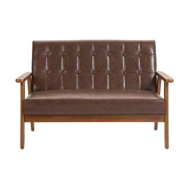 IDEASY Sofa Vintage-Doppelsofa, Doppelsessel, Loungesessel, 250 kg Belastba günstig online kaufen