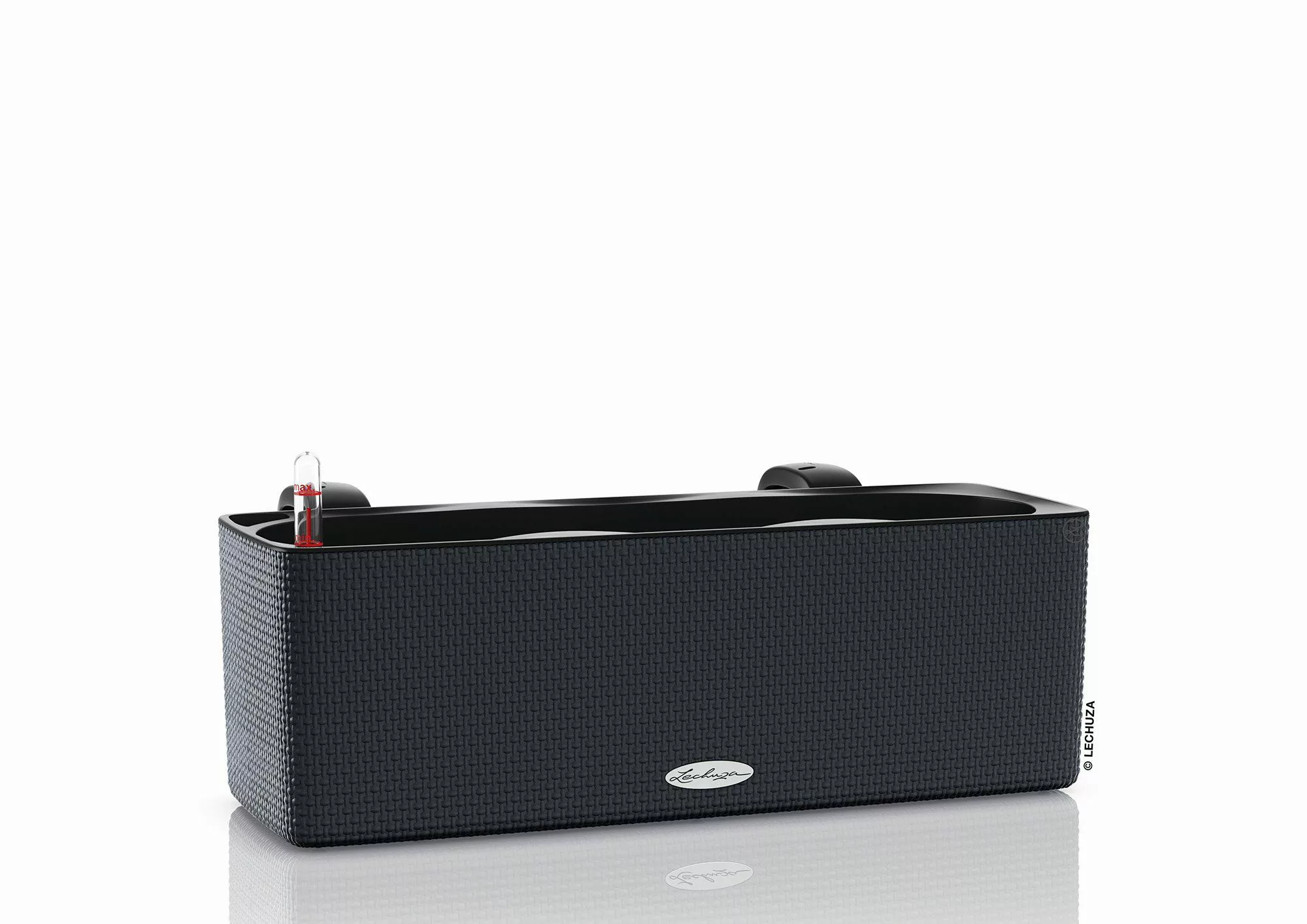 Lechuza® Balkonkasten Cube Color Triple Schiefergrau günstig online kaufen