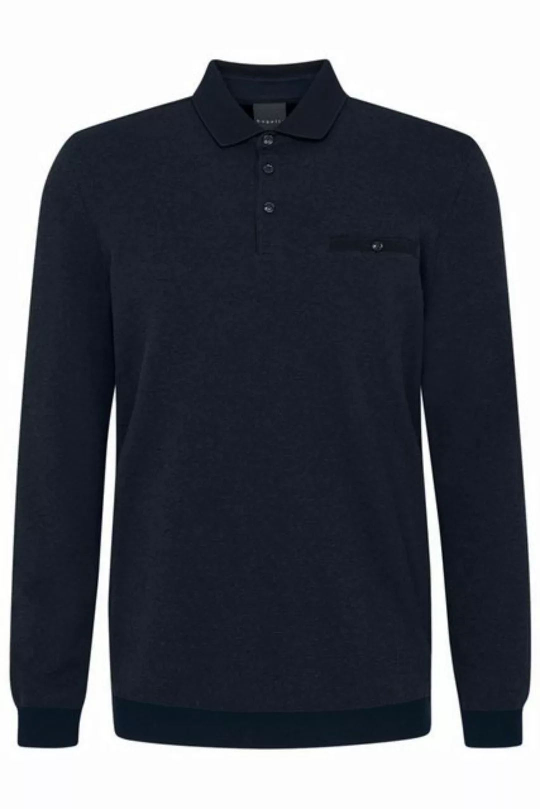 bugatti Poloshirt HERREN POLO 1/1 ARM, marine günstig online kaufen