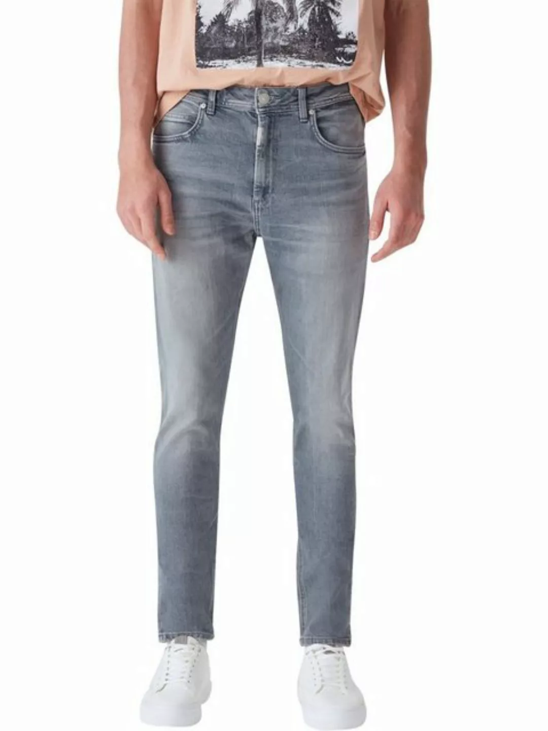 LTB Herren Jeans Henry X -Skinny Tapered Fit - Blau - Timo Wash günstig online kaufen