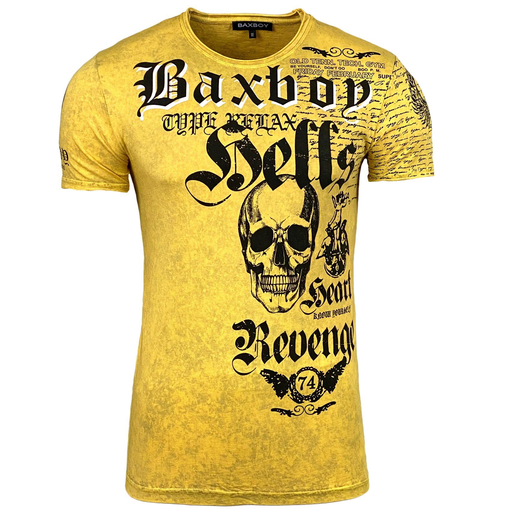 Baxboy T-Shirt Baxboy T-Shirt Oil Washed günstig online kaufen