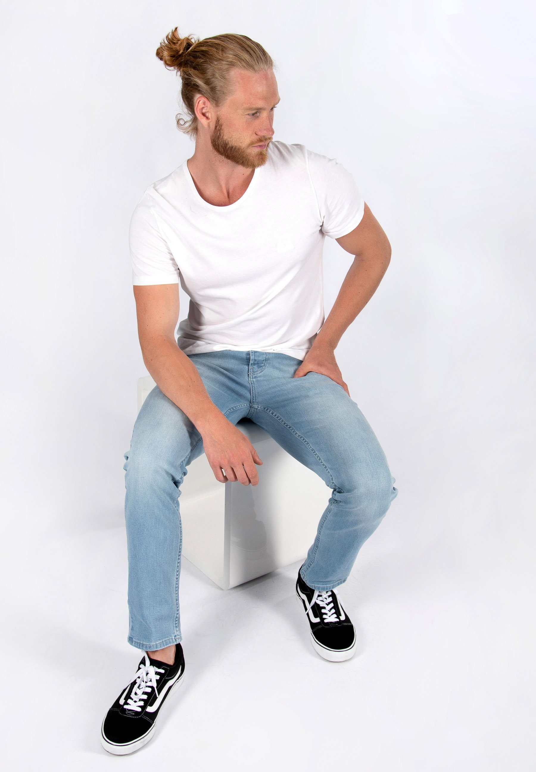Alessandro Salvarini Straight-Jeans ASAngelo A. Salvarini günstig online kaufen