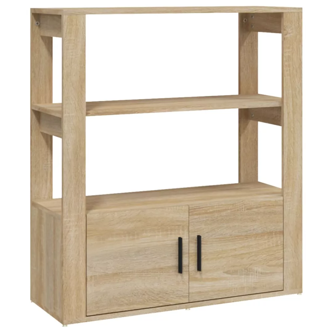 Vidaxl Sideboard Sonoma-eiche 80x30x90 Cm Holzwerkstoff günstig online kaufen