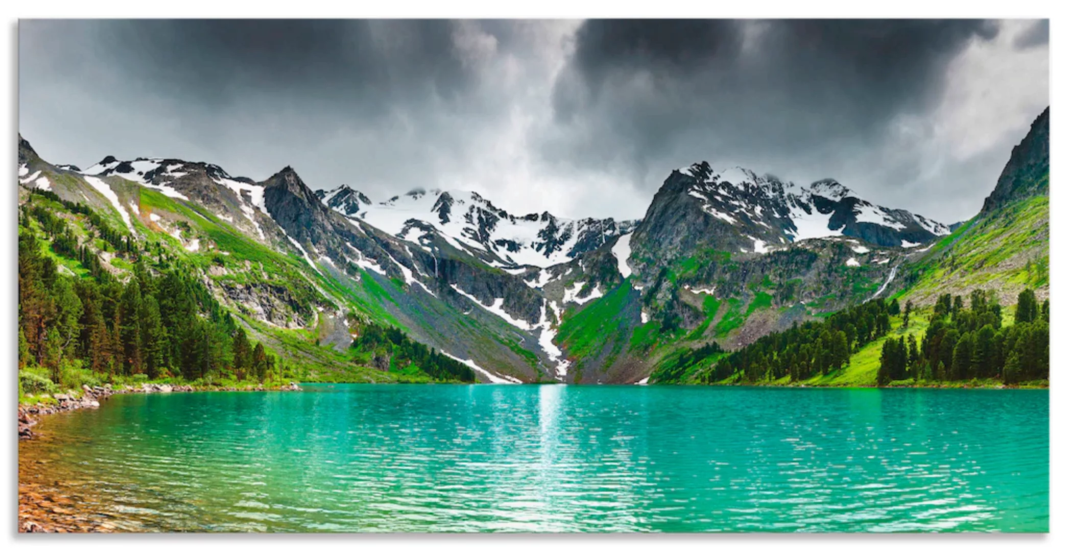 Artland Wandbild "Bergsee", Berge, (1 St.) günstig online kaufen