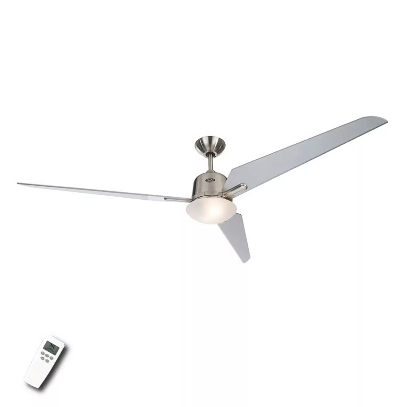 Deckenventilator Eco Aviatos silber 162 cm günstig online kaufen