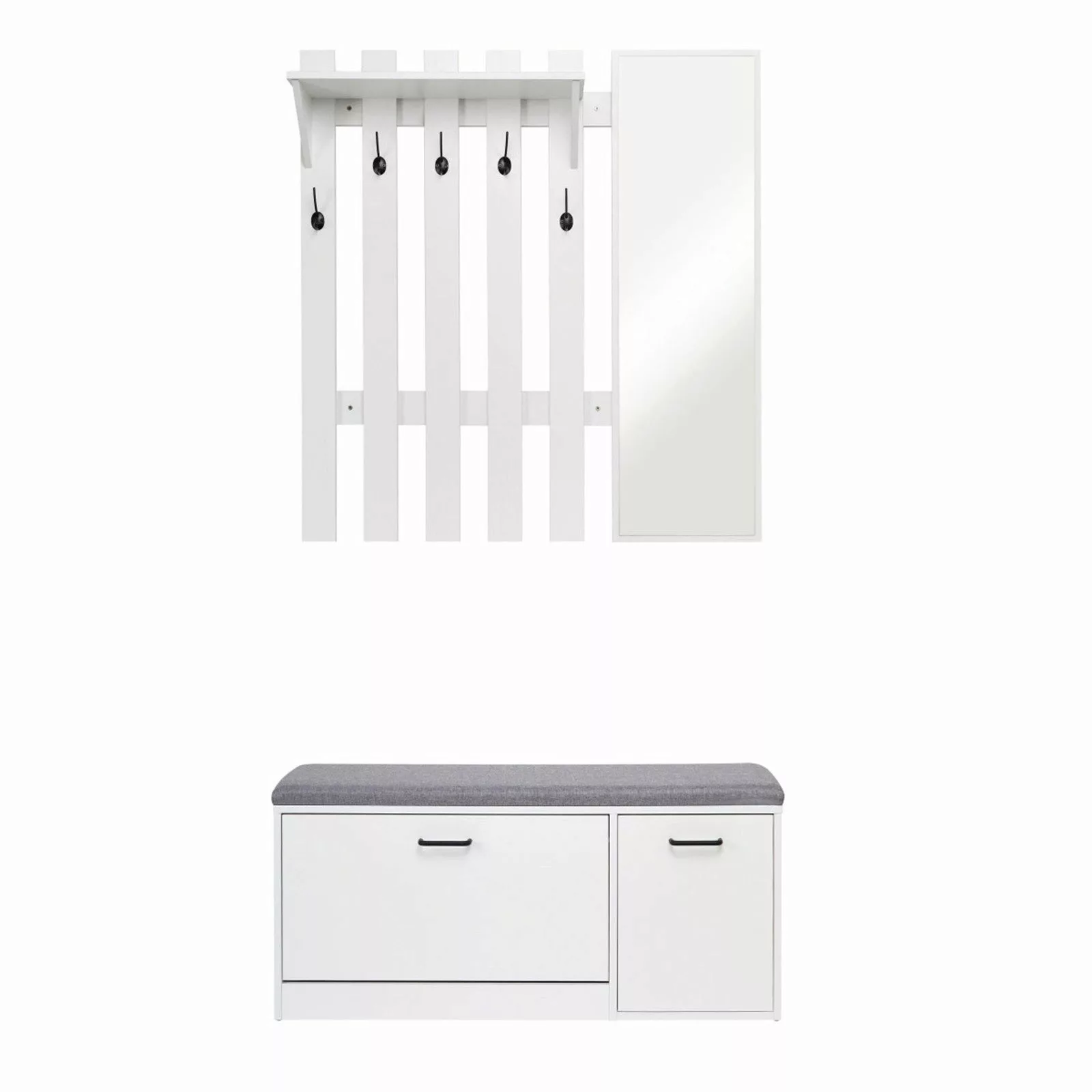 Mondeer Garderoben-Set (2-St), Garderobe mit Schuhbank, günstig online kaufen