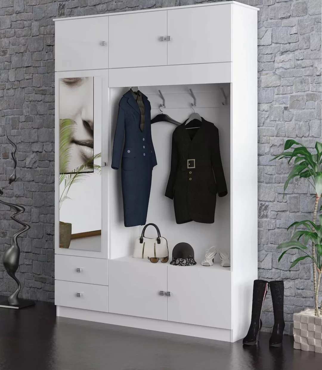 borchardt Möbel Garderobenschrank "Kompakta" günstig online kaufen