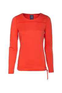 Soquesto Sweatshirt Leana deep orange günstig online kaufen