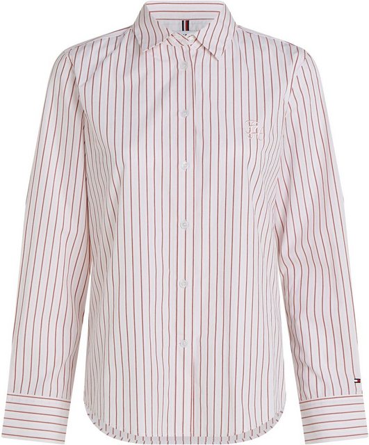 Tommy Hilfiger Hemdbluse STRIPE REGULAR SHIRT mit Streifendessin günstig online kaufen