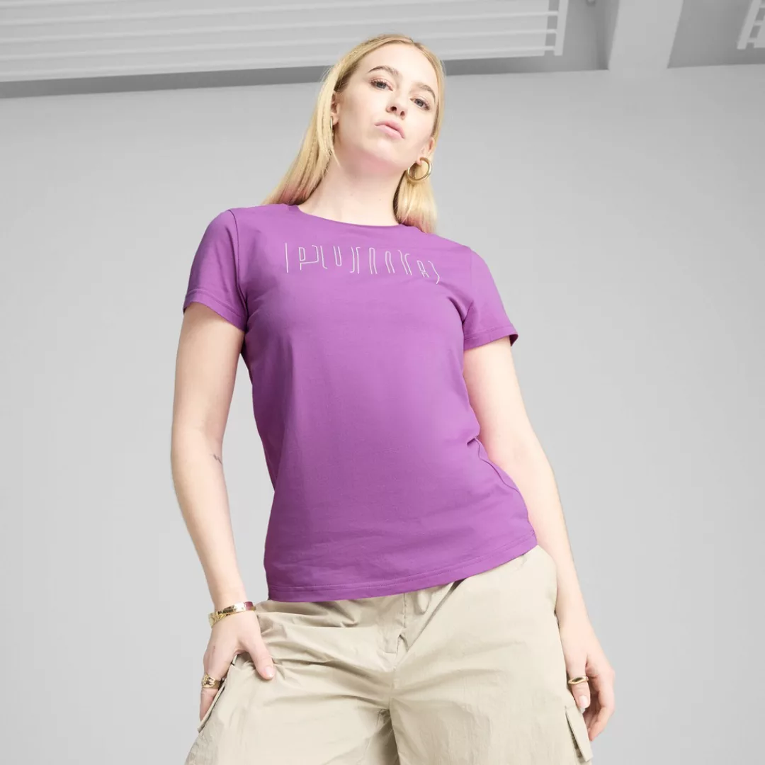 PUMA T-Shirt "PUMA SPORT T-Shirt mit Grafik Damen" günstig online kaufen