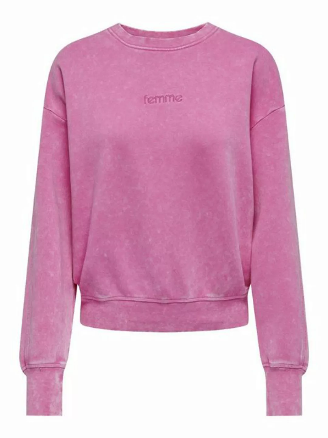 ONLY Sweatshirt ONLPRINCESS L/S O-NECK SWT günstig online kaufen