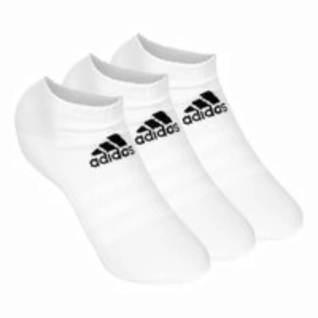 Adidas Badminton Cushion Low Socken 3 Paare EU 43-45 White / White / White günstig online kaufen