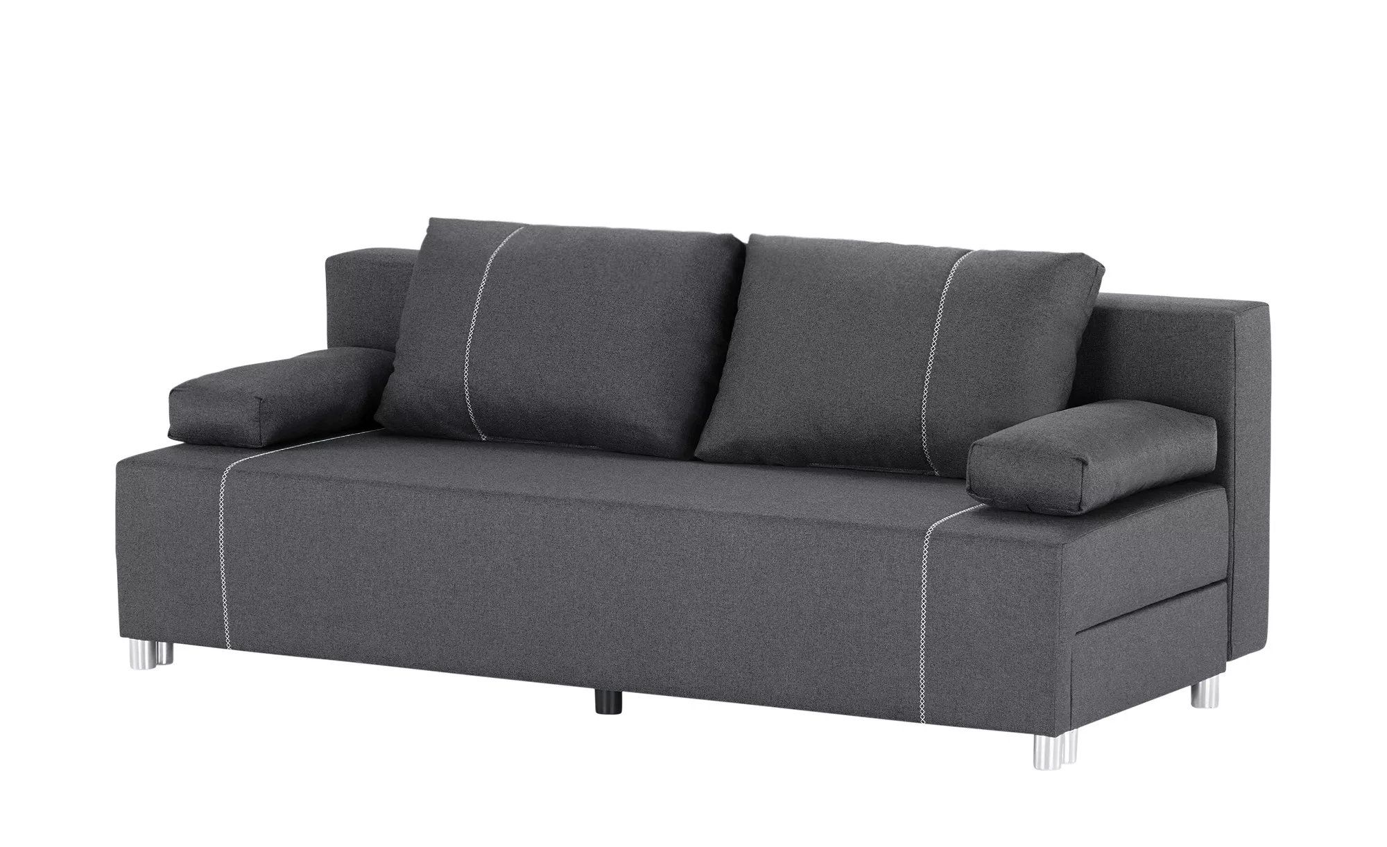 Schlafsofa  Pat ¦ grau ¦ Maße (cm): B: 193 H: 83 T: 90 Polstermöbel > Sofas günstig online kaufen