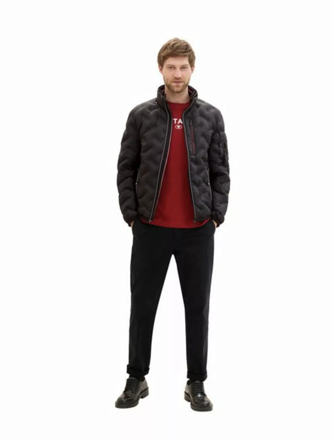 TOM TAILOR Anorak Hybrid Jacke mit verstaubarer Kapuze günstig online kaufen