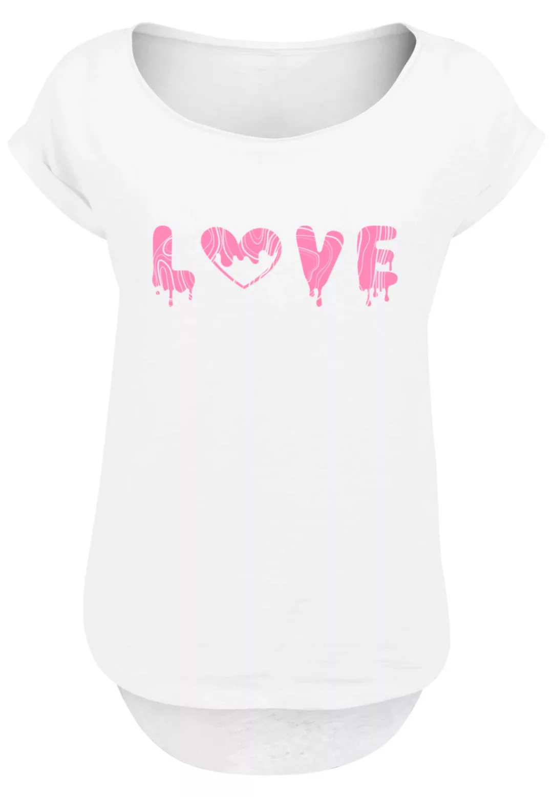 F4NT4STIC T-Shirt "Valentinstag Love Pink", Print günstig online kaufen