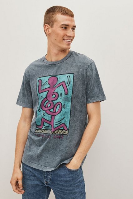 Next T-Shirt Lizenziertes Artist T-Shirt (1-tlg) günstig online kaufen
