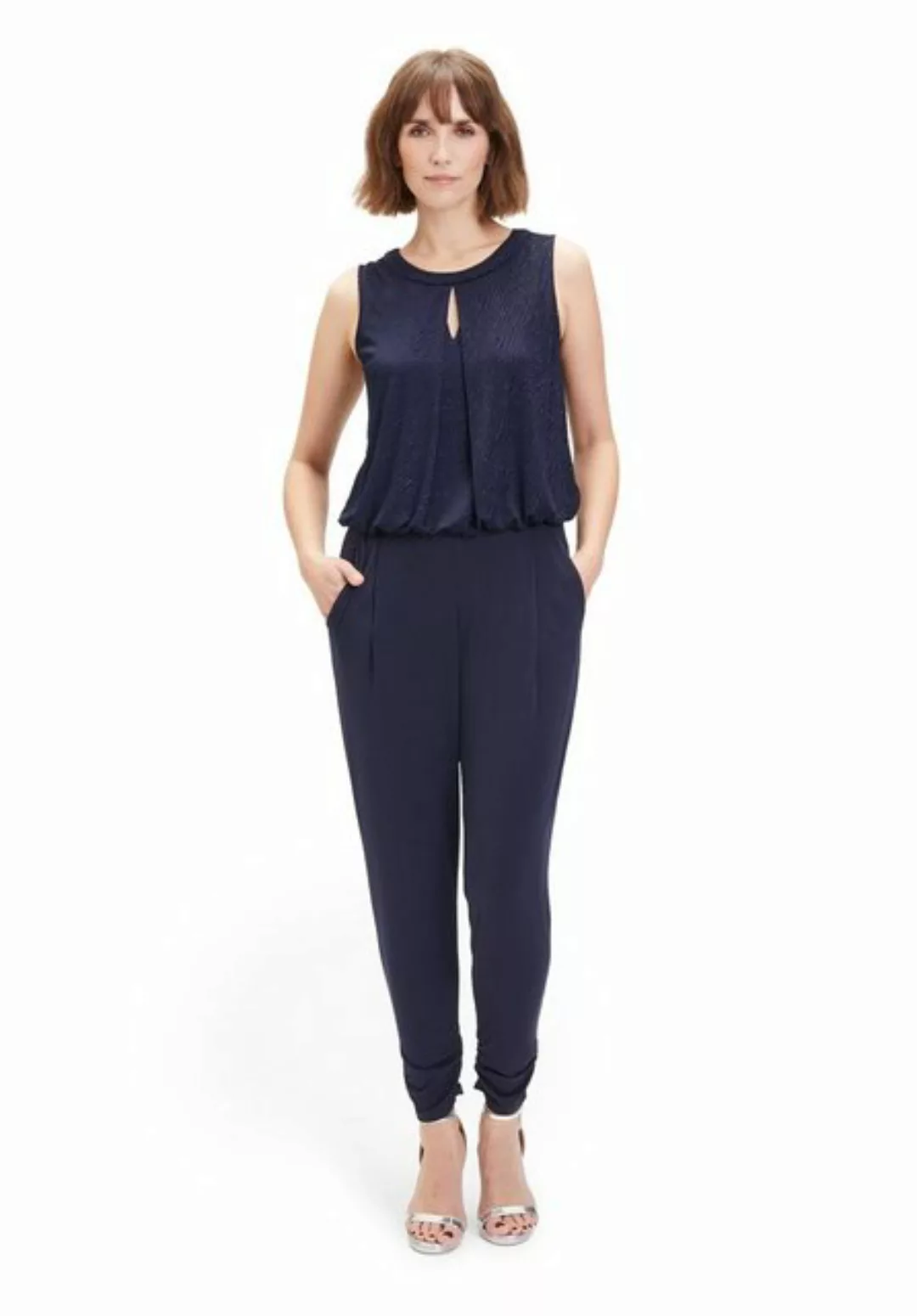 Vera Mont Jumpsuit im Glitzer-Look (1-tlg) Glitzernd günstig online kaufen