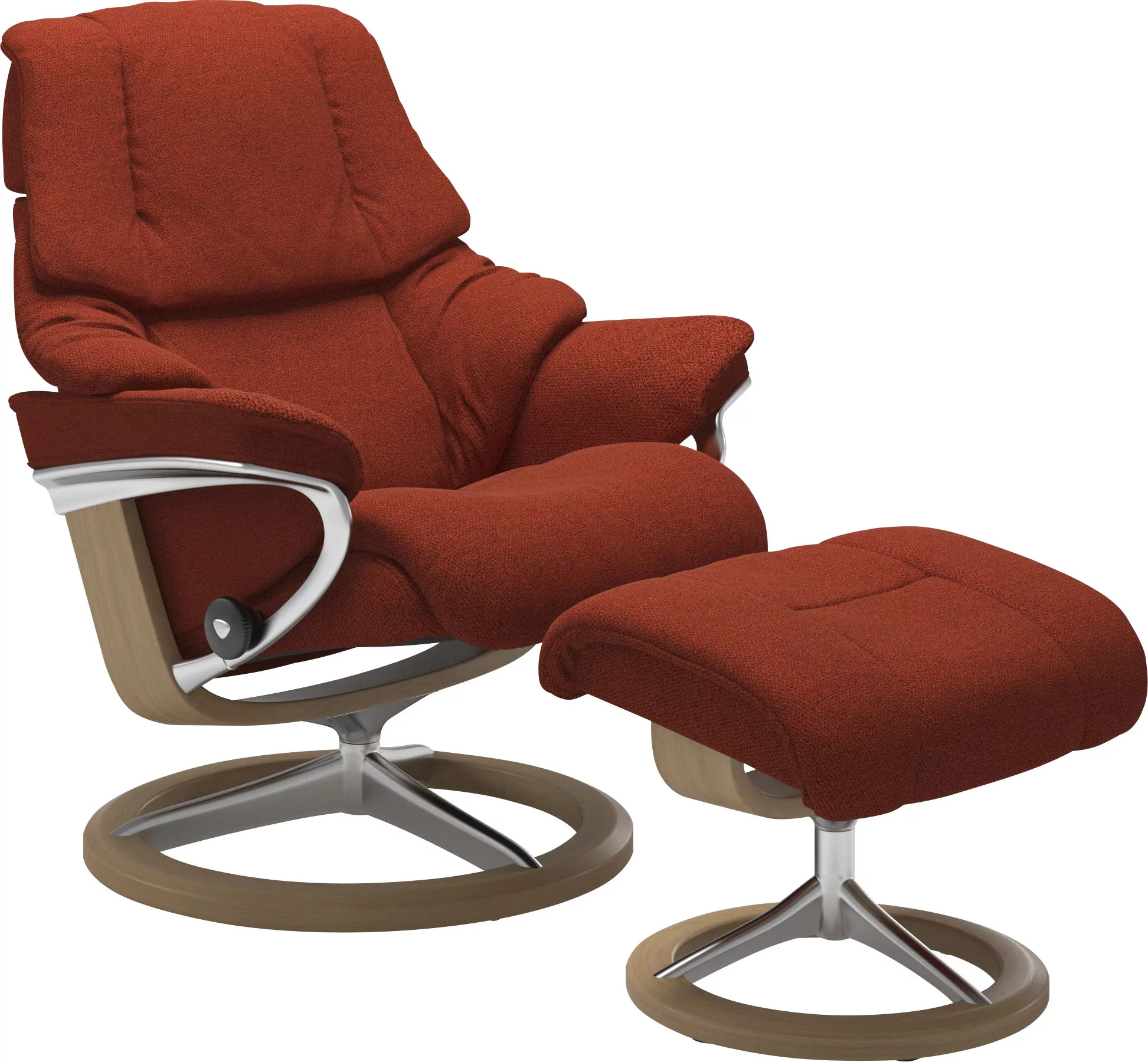 Stressless® Relaxsessel »Reno«, (Set, Relaxsessel mit Hocker), mit Hocker, günstig online kaufen