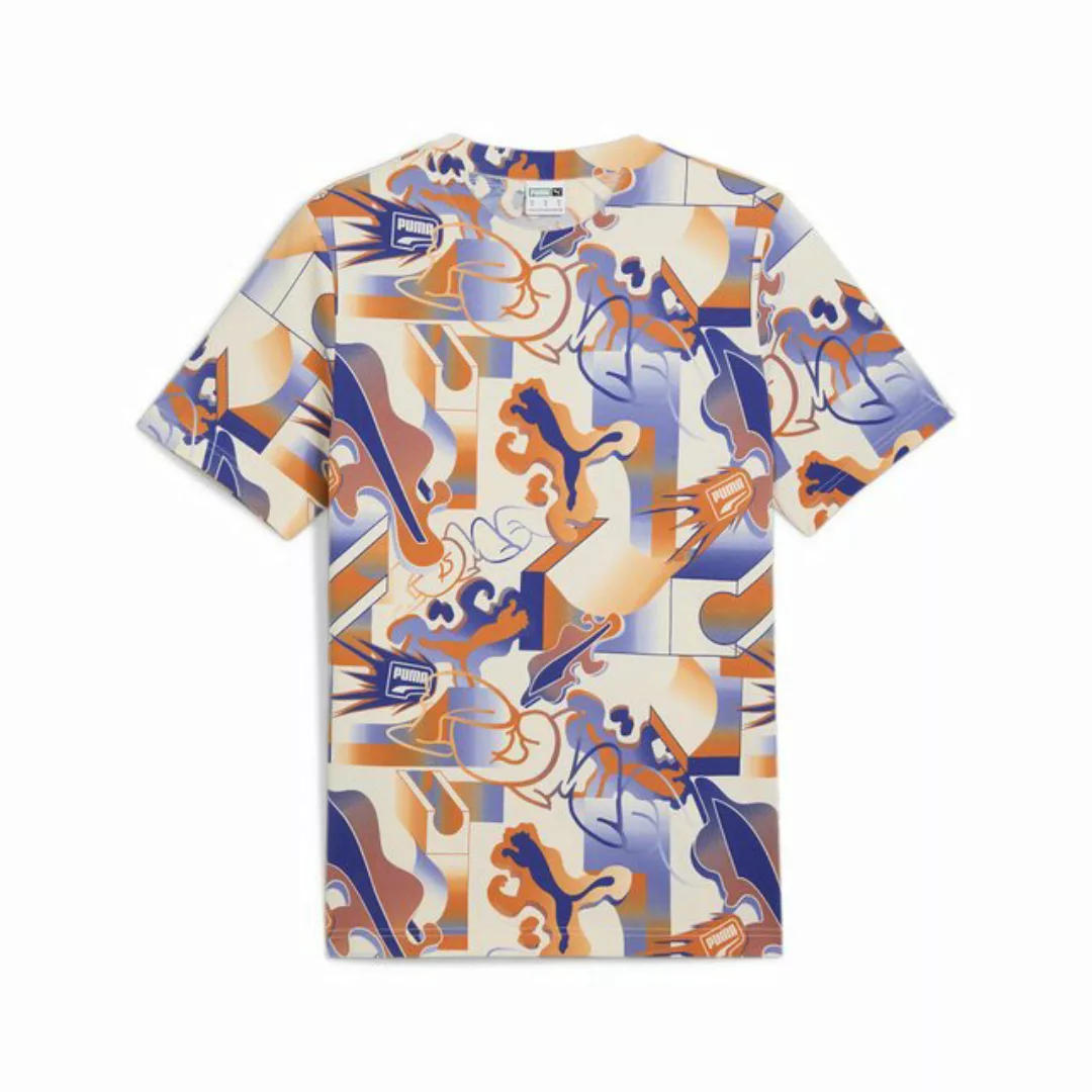 PUMA T-Shirt CLASSICS BRAND LOVE T-Shirt mit Allover-Print Herren günstig online kaufen