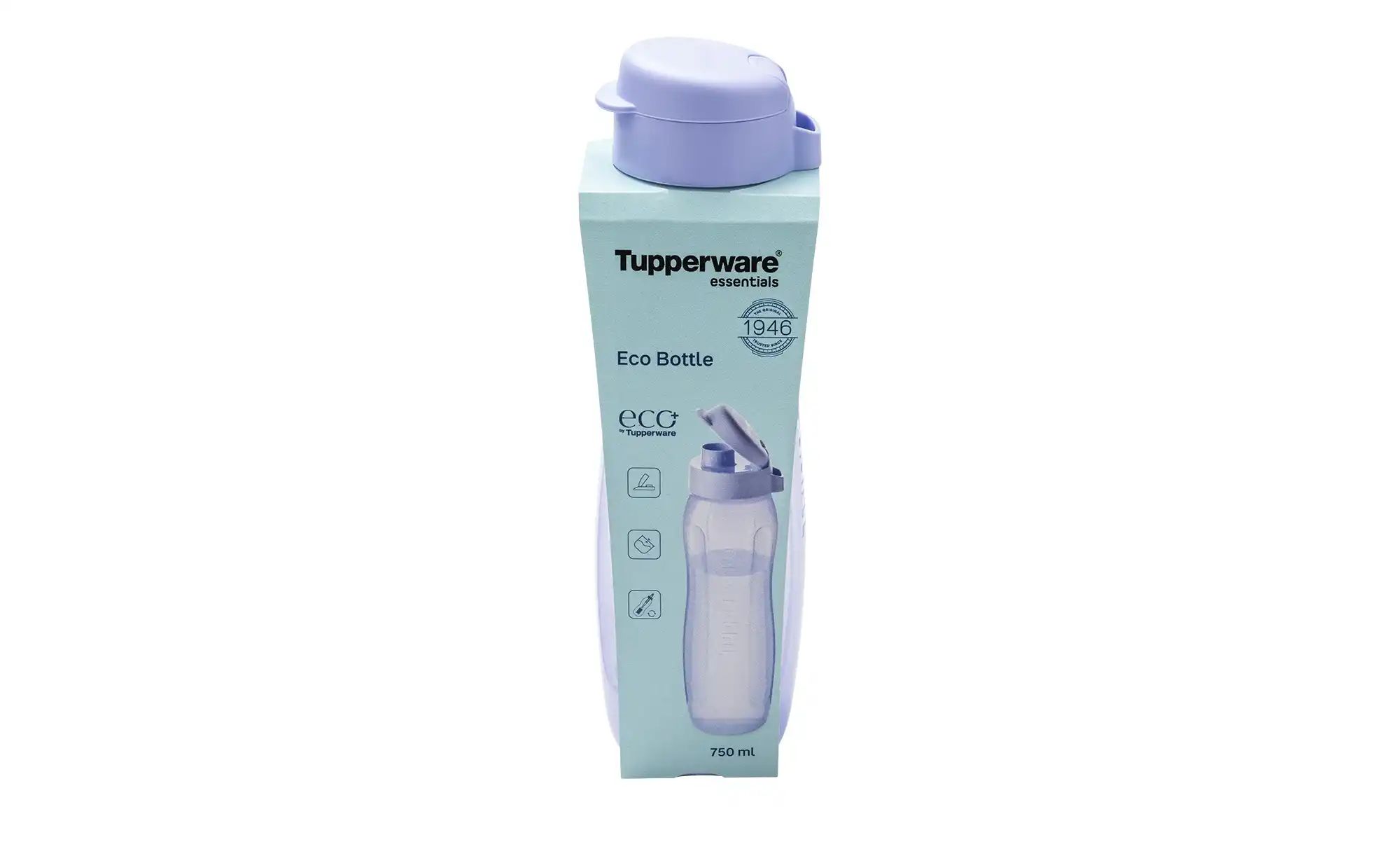 Tupperware Eco+ Trinkflasche  750 ml ¦ blau ¦ Kunststoff ¦ Maße (cm): H: 26 günstig online kaufen