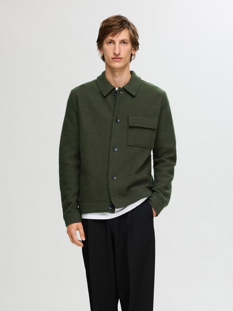 SELECTED HOMME Strickjacke SLHNEALY LS KNIT SHIRT JACKET NOOS günstig online kaufen