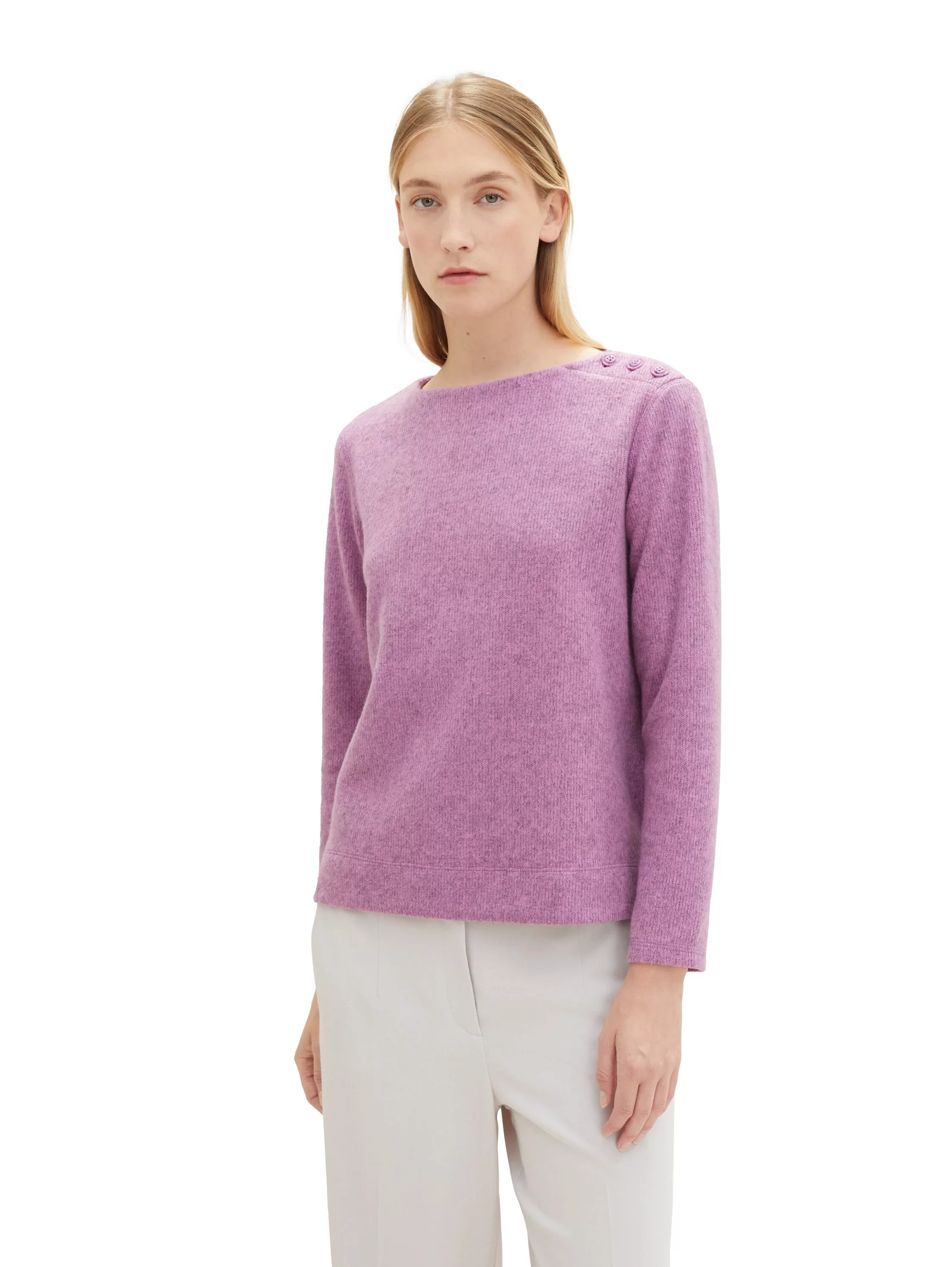 TOM TAILOR Sweatshirt, in Melange Optik günstig online kaufen