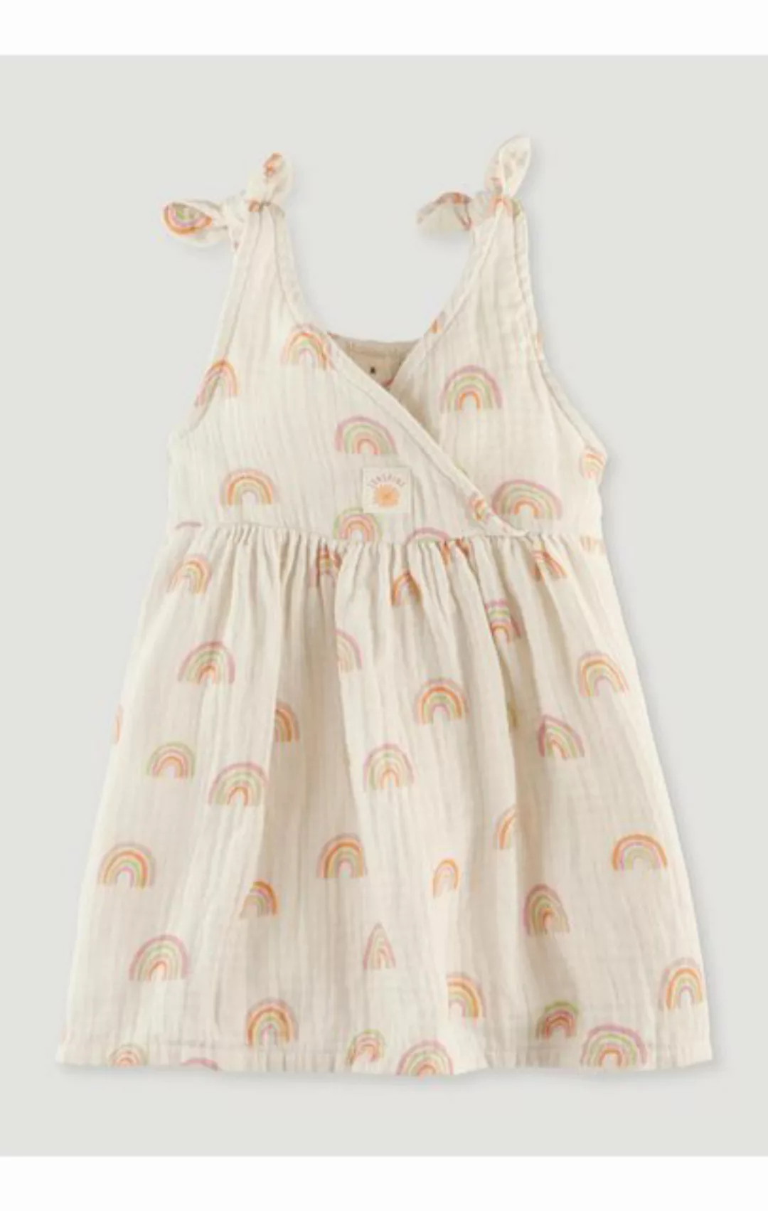 Hessnatur A-Linien-Kleid Musselin aus reiner Bio-Baumwolle (1-tlg) günstig online kaufen