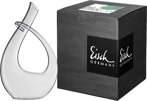Eisch Germany Dekanter, No Drop Effekt, mundgeblasen, verschlungene Form, 7 günstig online kaufen