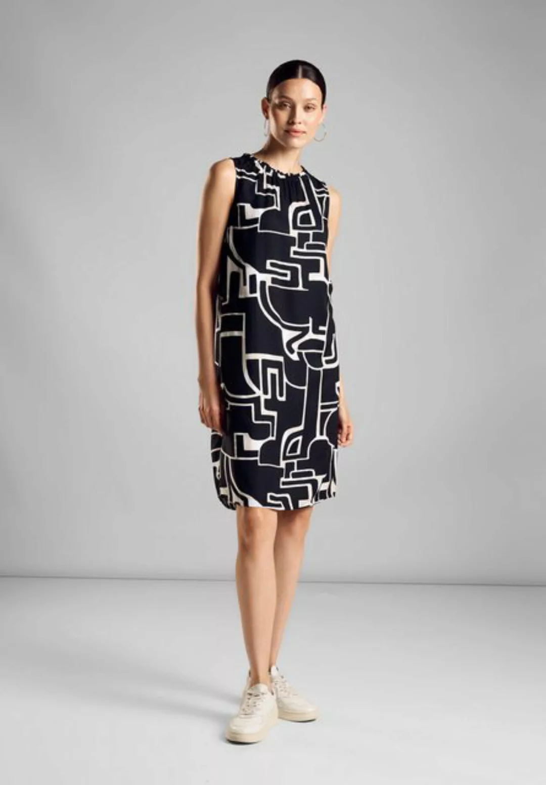 STREET ONE Sommerkleid mit All-Over Print günstig online kaufen