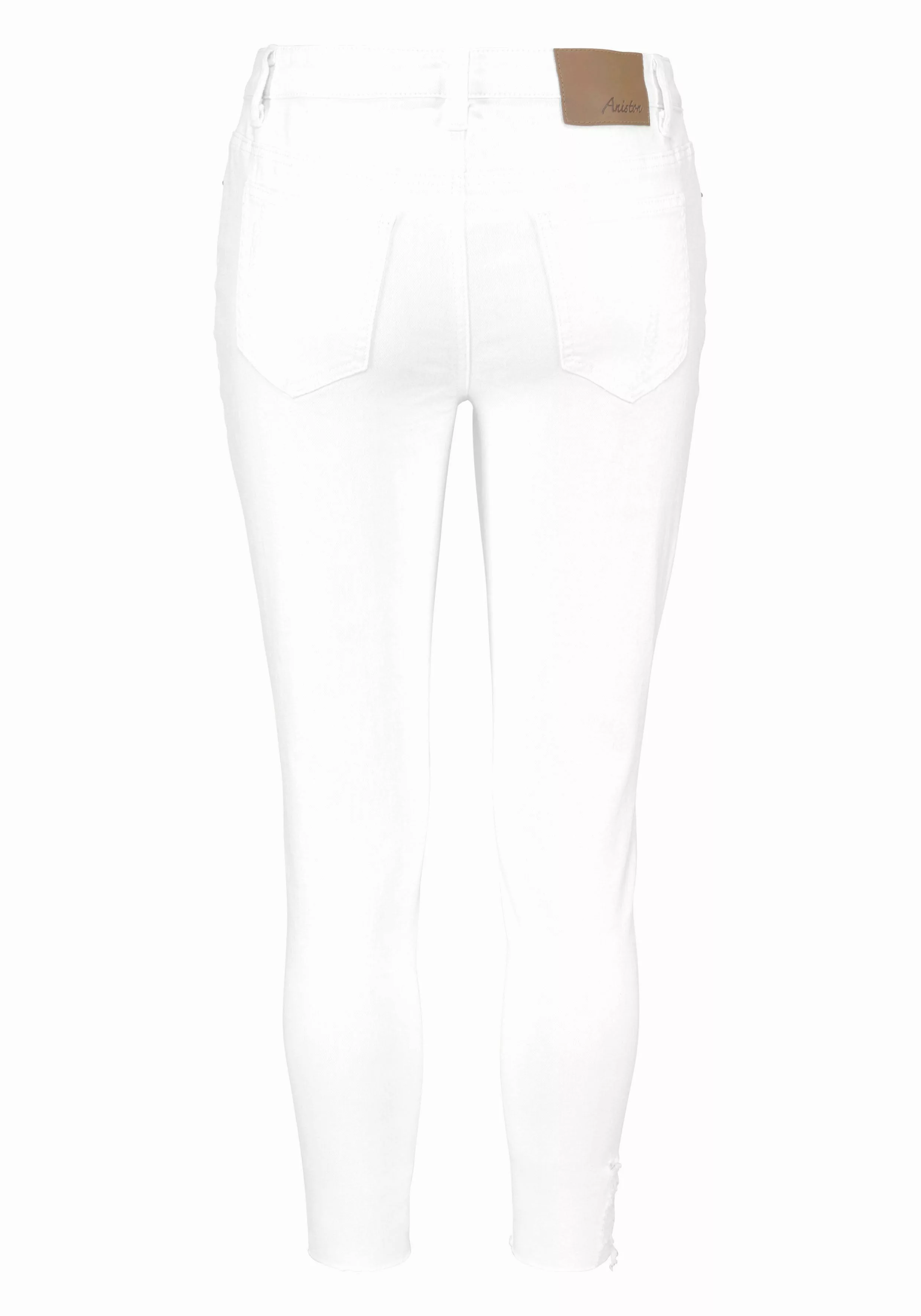 Aniston CASUAL Skinny-fit-Jeans mit Destroyed-Effekt günstig online kaufen