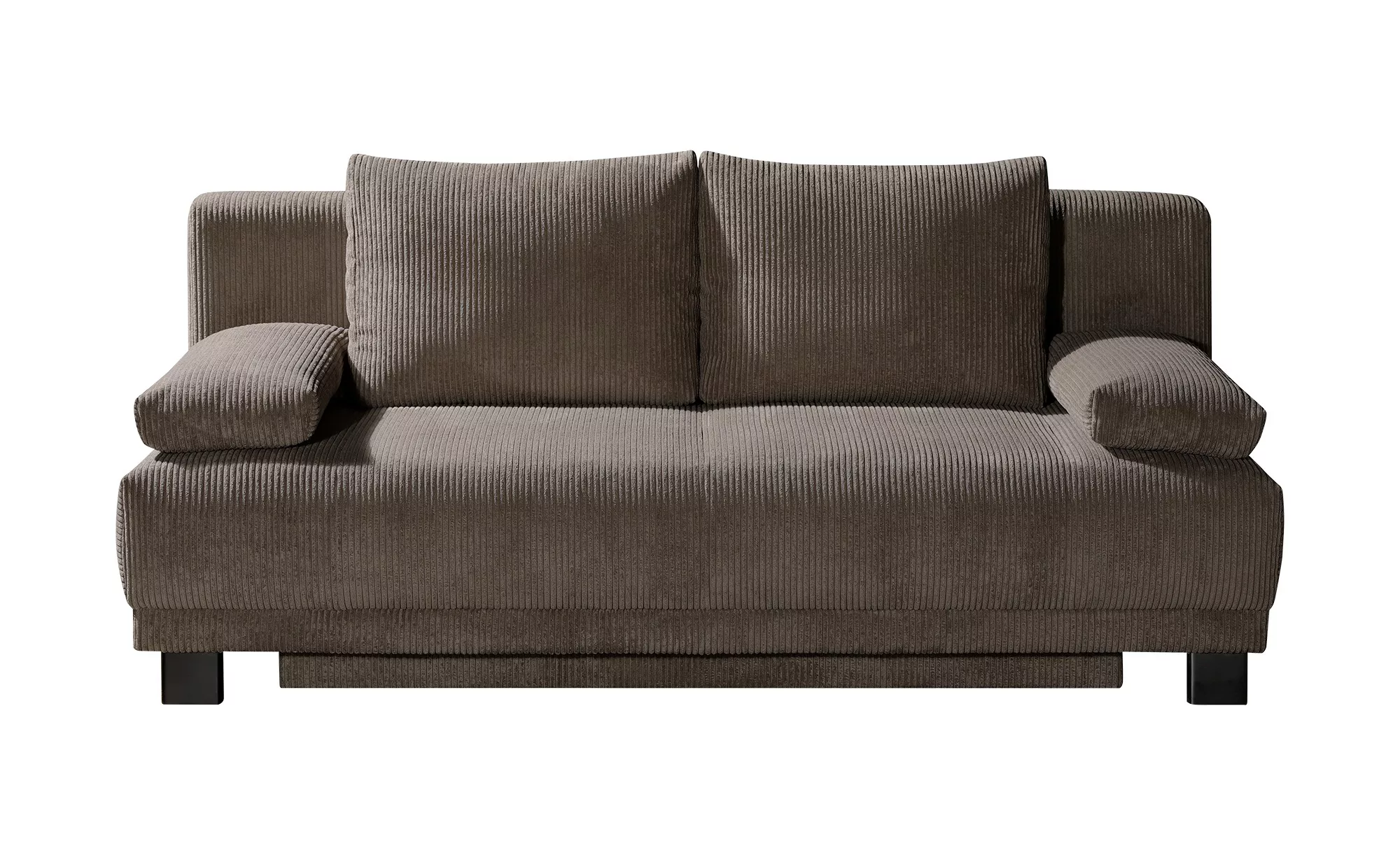 Schlafsofa  Luna ¦ braun ¦ Maße (cm): B: 200 H: 89 T: 96 Polstermöbel > Sof günstig online kaufen