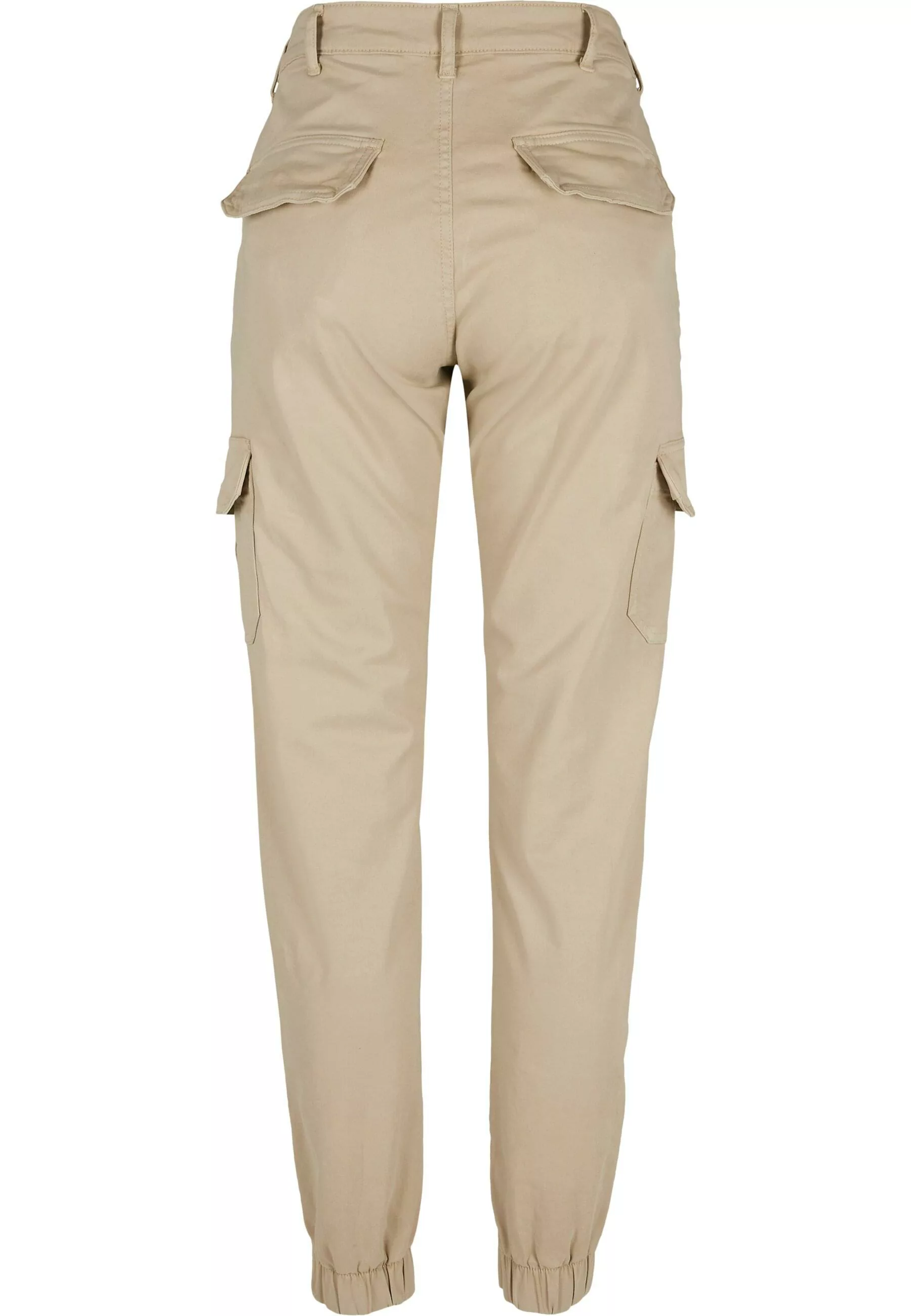 URBAN CLASSICS Cargohose "Urban Classics Damen Ladies High Waist Cargo Pant günstig online kaufen