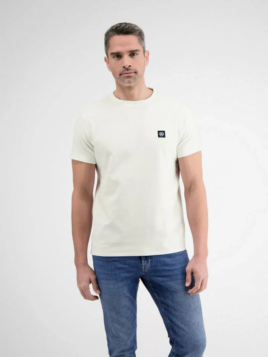 LERROS T-Shirt LERROS Unifarbenes Herren T-Shirt in Cool & Dry Qualität günstig online kaufen